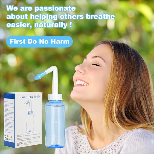 Thumbnail 6 de URAQT Neti Pot 300ml per lavaggio nasale