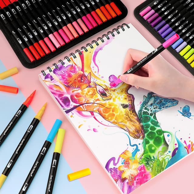 Thumbnail 4 de AFXXE Pennarelli lettering 120 colori 🎨