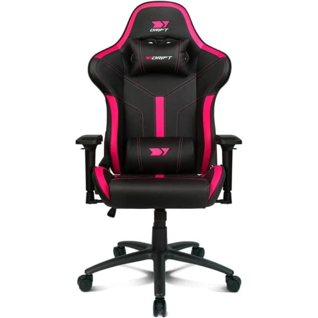 Detalle de Drift DR350 Silla gaming negra/rosa