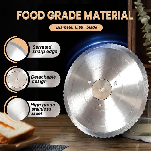 Thumbnail 1 de Manual Bread Slicer 9.4 in 🍞