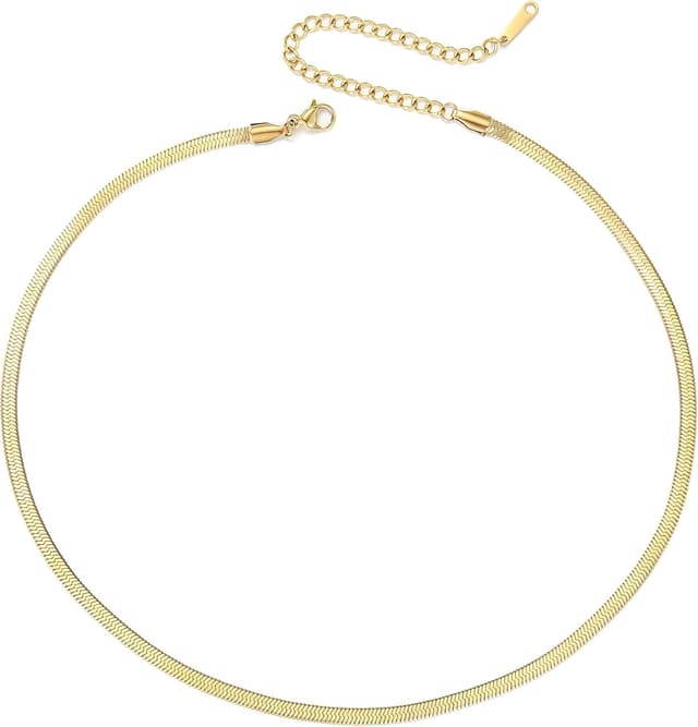 Detalle de BONNYBIRD Collier femme en acier inoxydable 316L avec pendentif globe terrestre rotatif (40–45 cm)