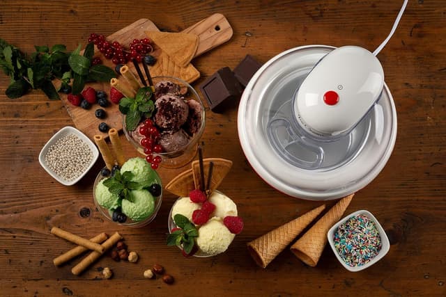 Thumbnail 8 de Ariete 643/00 Máquina de Helado Party Time 🍨 1.5L Roja