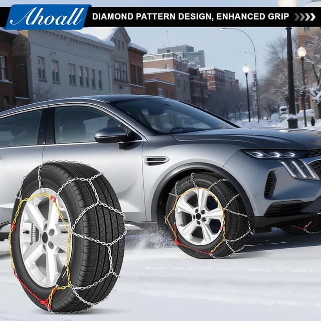 Detalle 2 de Universal Adjustable Snow Chains for Car Tires