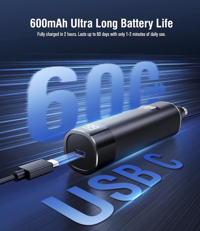 Detalle 2 de Rechargeable Nose Hair Trimmer 3-in-1