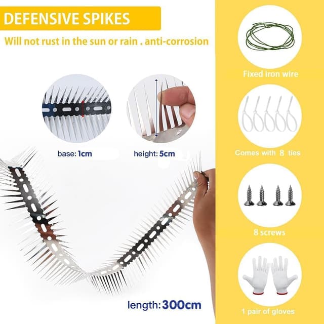 Detalle 2 de Edelstahl Marderschutz Fallrohr 300 cm