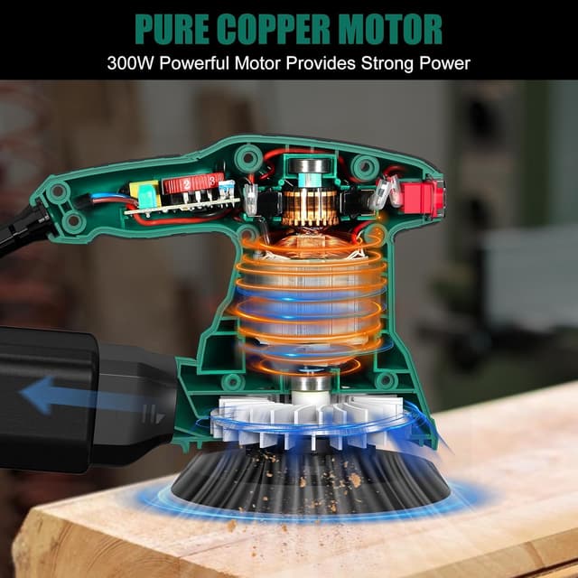 Thumbnail 2 de HYCHIKA Orbital Sander 300W 125mm