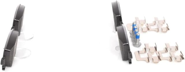 Detalle de Jeu de plaquettes de frein Bosch pour freins à disque (référence OE 1K0698451…)