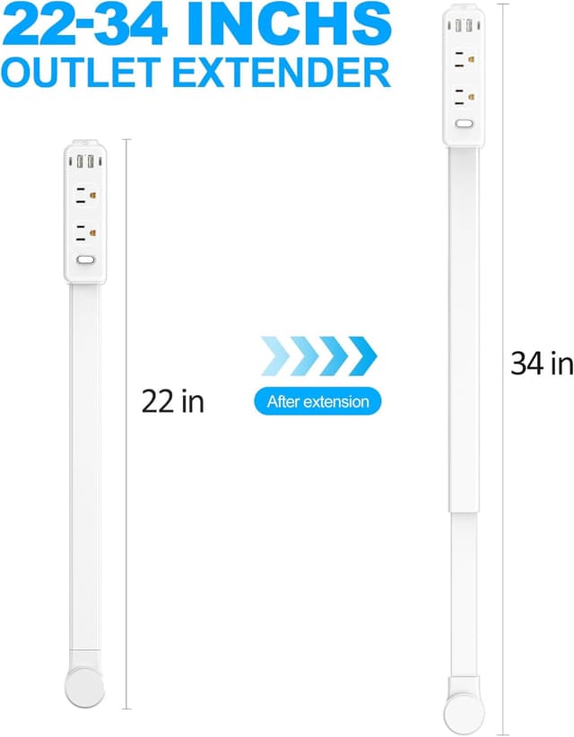 Detalle 2 de Olcorife Outlet Extender Stick 22"-34