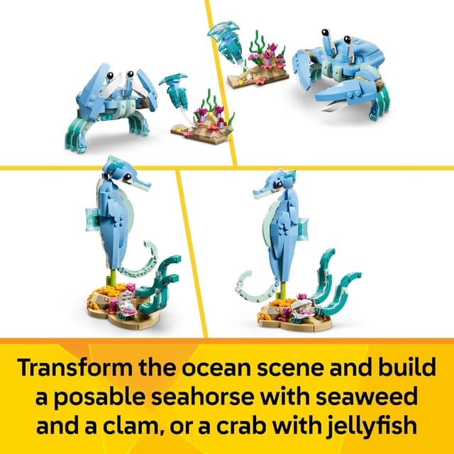 Thumbnail 4 de LEGO 31385 Sea Animals 3in1 Dolphin Set