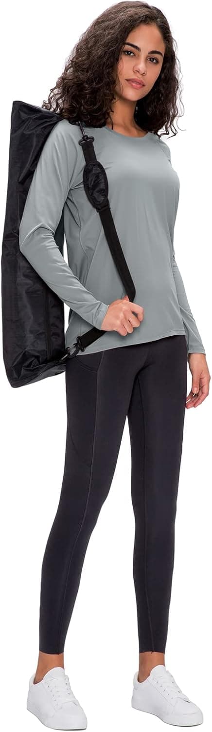 Detalle de Damen 3er-Set Langarmshirt von (Marke nicht angegeben) – UPF 50+ Funktionsshirt mit Schnell trocknender, atmungsaktiver Sportbekleidung