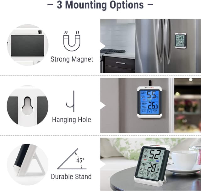 Thumbnail 6 de ThermoPro TP55 termometro igrometro 2 pezzi 🌡