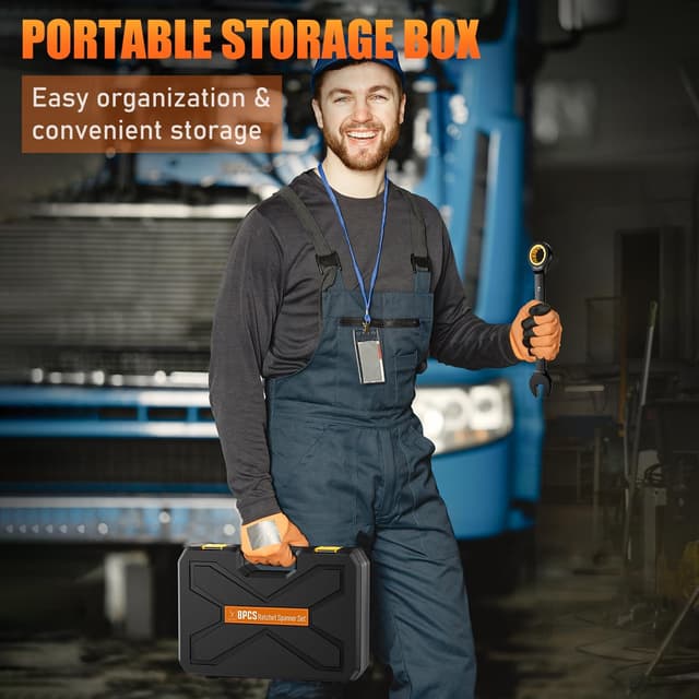 Thumbnail 5 de ss shovan Ratschenschlüssel Set 8-tlg