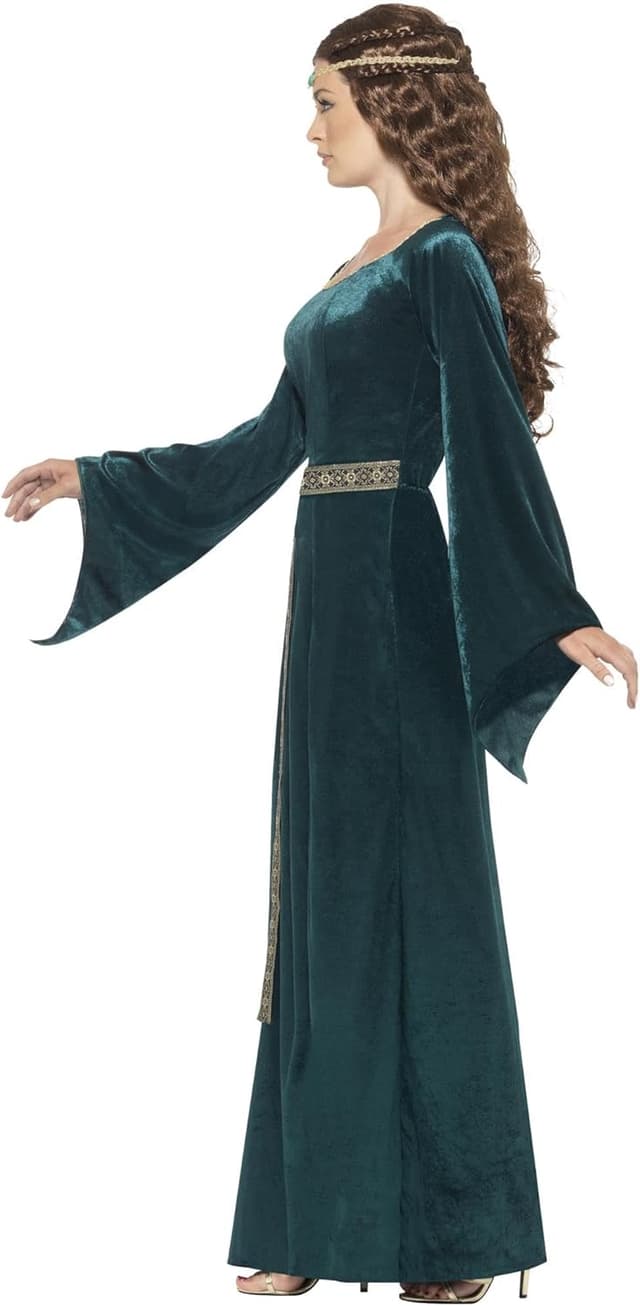 Thumbnail 1 de Smiffys Medieval Maid Costume 34.5 Bust