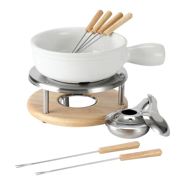 Imagen de El Corte Inglés Fondue cerámica blanca 🍽 en OfertitasTOP