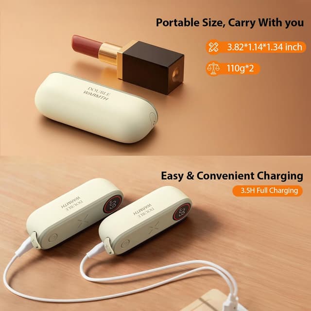 Thumbnail 6 de SUPPOU Magnetic Hand Warmers 2-pack with Display