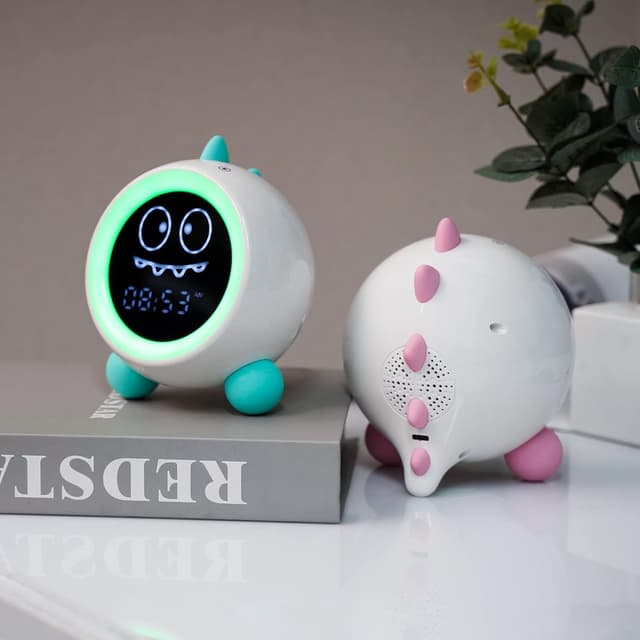 Thumbnail 5 de H-chin Kids Alarm Clock toddler sleep trainer with night light 🕰