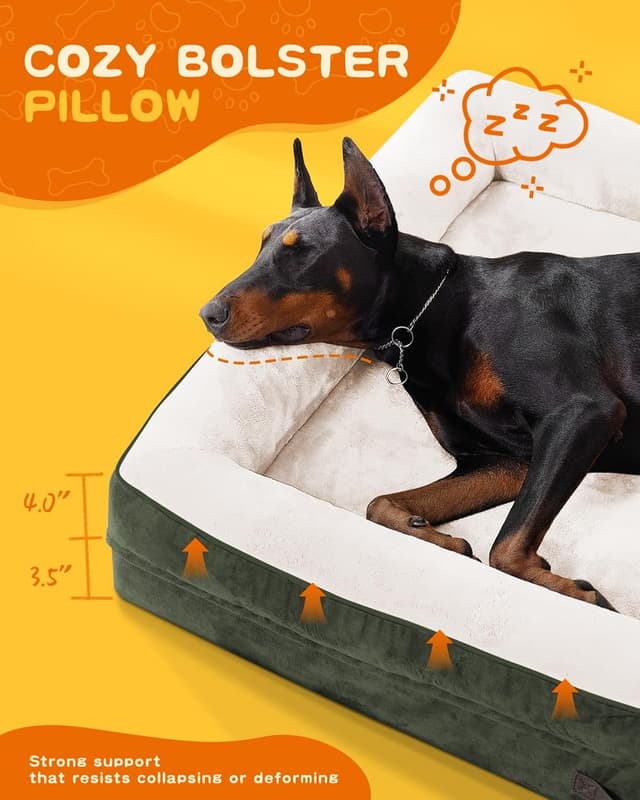 Detalle de Renvix XXL Orthopedic Dog Bed 137x91x19cm