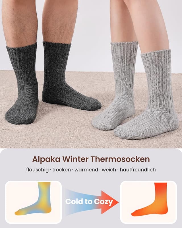 Thumbnail 5 de SockWaddles Calzini Alpaca 4 paia