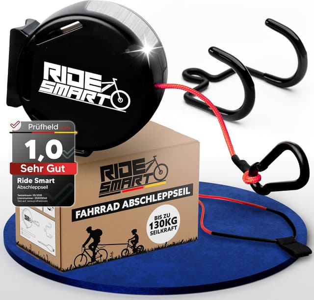 Detalle de Fahrrad Abschleppseil Kinder 3in1 Set 2 m