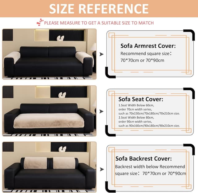 Thumbnail 1 de New Sofa Covers Washable 90x160cm Sofa Cover 🛋