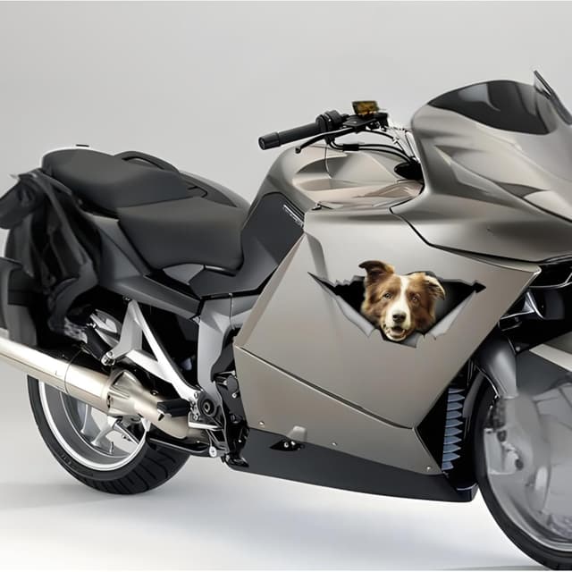 Thumbnail 3 de Border Collie 22 cm Autoaufkleber