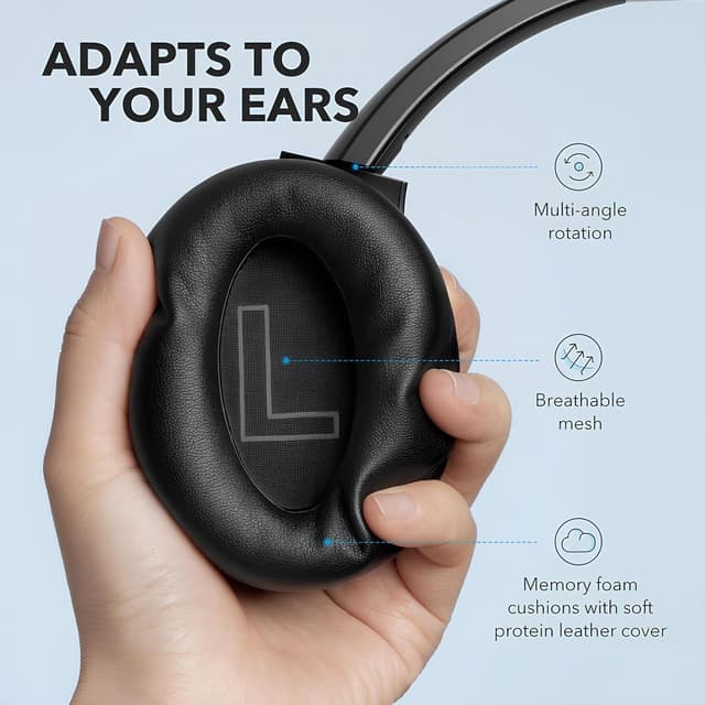 Thumbnail 4 de Soundcore Anker Life Q20 Wireless Headphones 60H