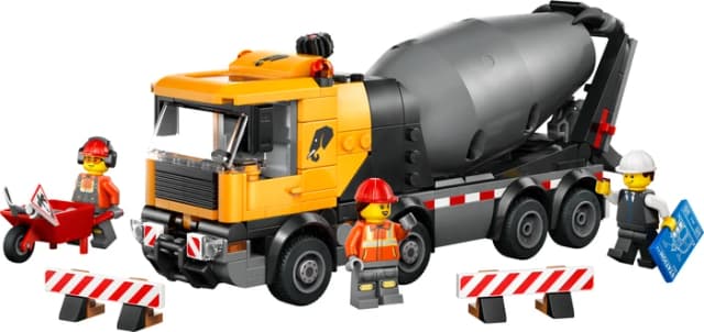 Detalle 1 de LEGO City Betonmischer 60478 mit 371 Teilen