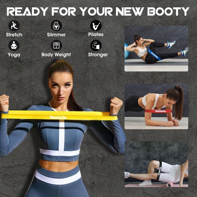 Thumbnail 3 de Vexloria Set di Elastici Fitness 5 livelli