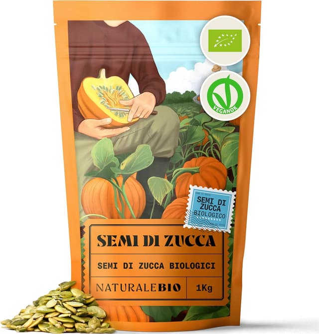 Detalle de NaturaleBio Semi di Zucca Bio 1kg