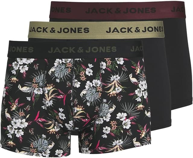 Detalle de Jack & Jones Jacflower Bóxer microfibra 3 pack L