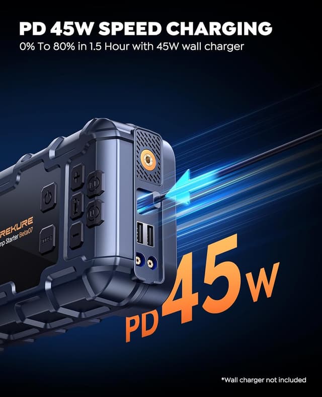 Thumbnail 3 de TREKURE 6000A Jump Starter with 160PSI Inflator