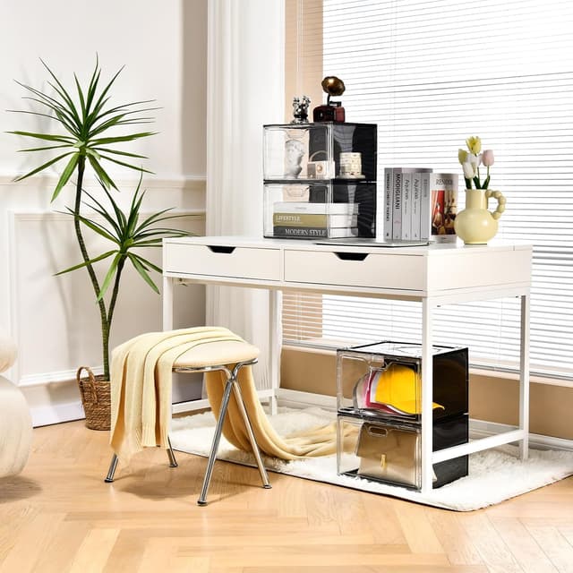 Thumbnail 2 de Amllas New Stackable Shoe Boxes 8-Pack 13″x10.6″x8.3″