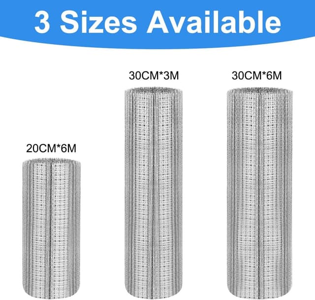 Thumbnail 4 de AMFUN Rodent Mesh 30cm x 3m for garden 🪤