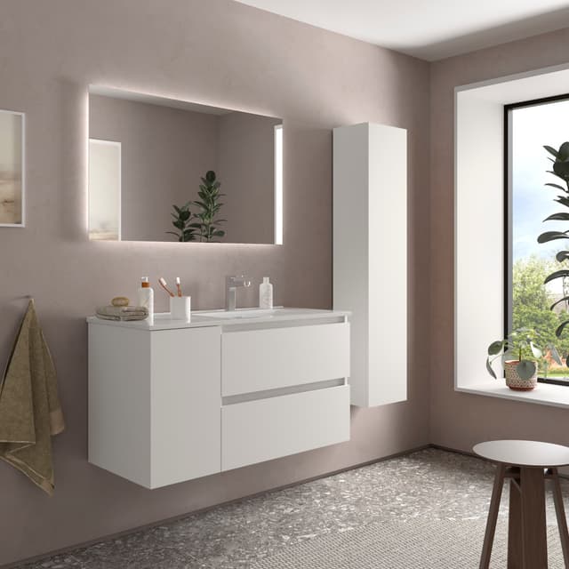 Detalle de Salgar Bequia mueble baño 1 puerta, 5 años