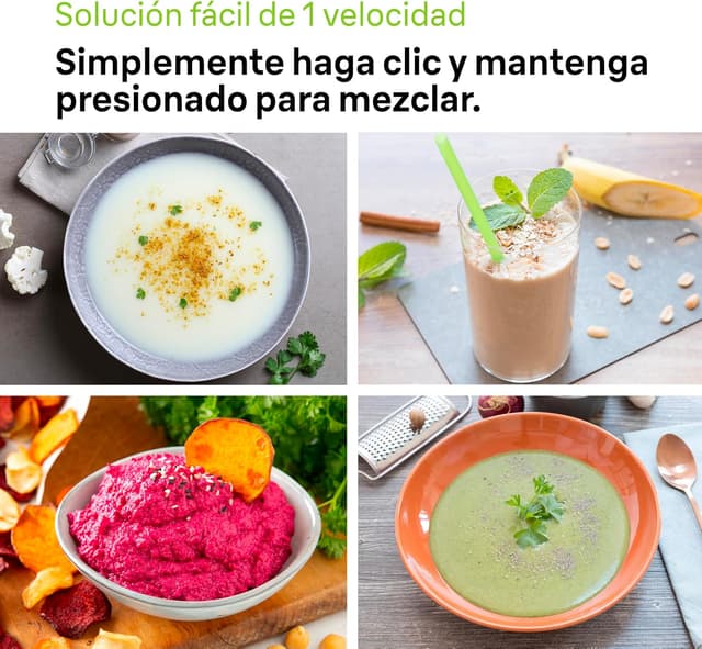 Detalle 2 de Braun MultiQuick 1 MQ10.001MWH Batidora de Mano con Vaso 🥄