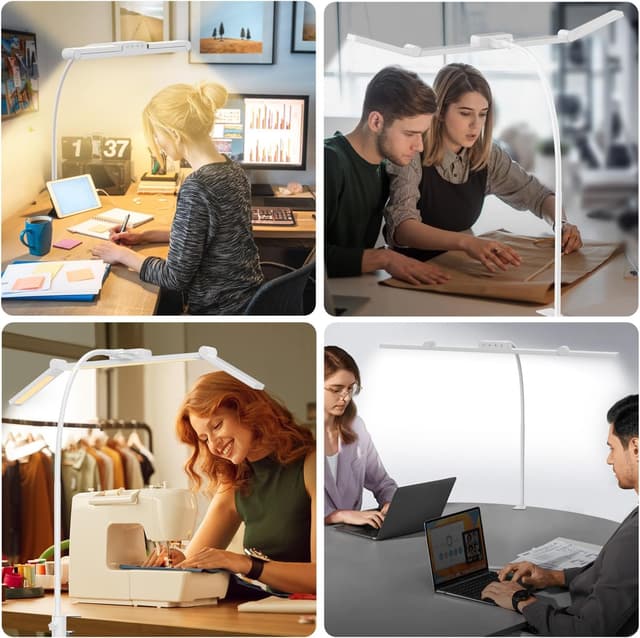 Thumbnail 5 de EppieBasic Schreibtischlampe LED 24W 3-Kopf