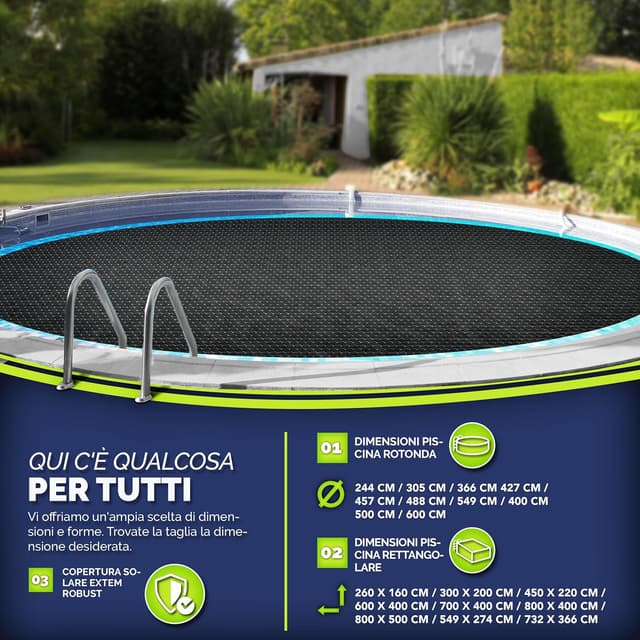 Thumbnail 5 de tillvex Premium Telo solare 400 µm 260x160 cm