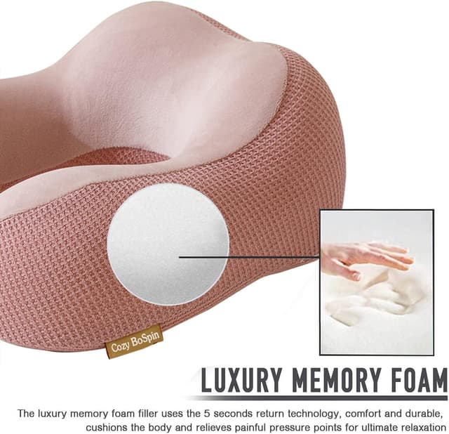 Detalle 1 de Cozy BoSpin travel neck pillow for 1+ packing
