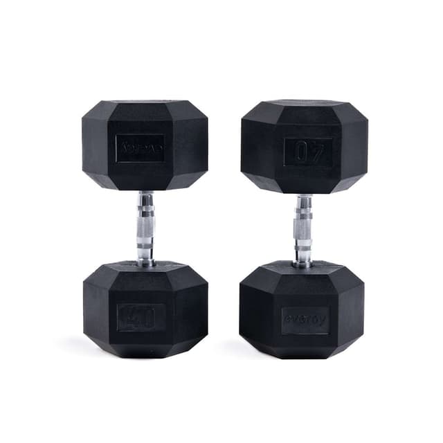 Imagen de Evergy Mancuernas Hexagonales 40 Kg par — mancuerna 40 Kg en OfertitasTOP