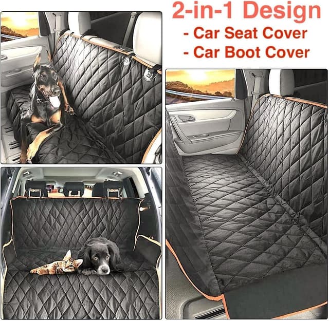 Detalle 1 de Dog car seat cover liner for any boot