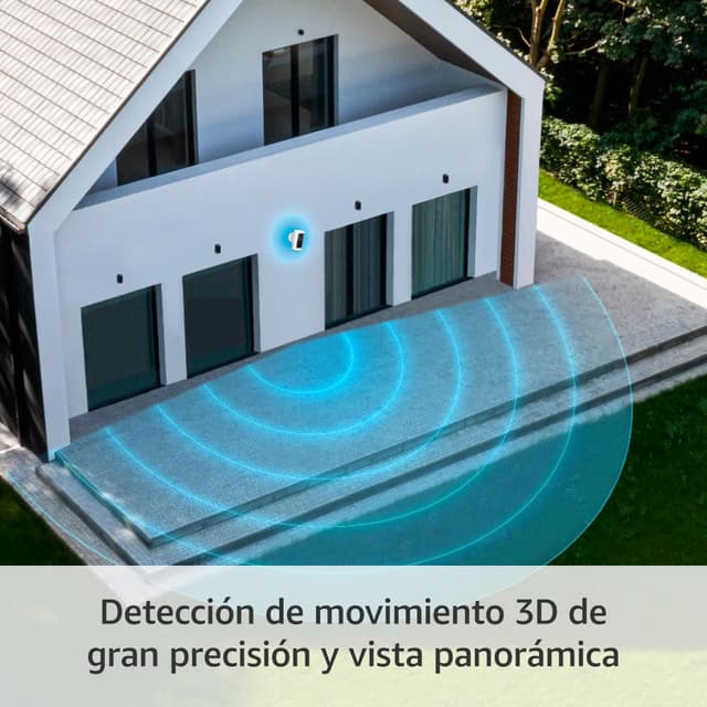 Detalle de Ring Stick Up Cam Pro: Cámara exterior con batería y HD 📹