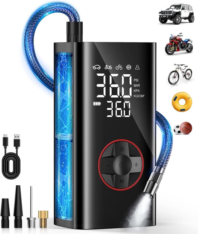 Detalle de Portable Tire Inflator 150 PSI