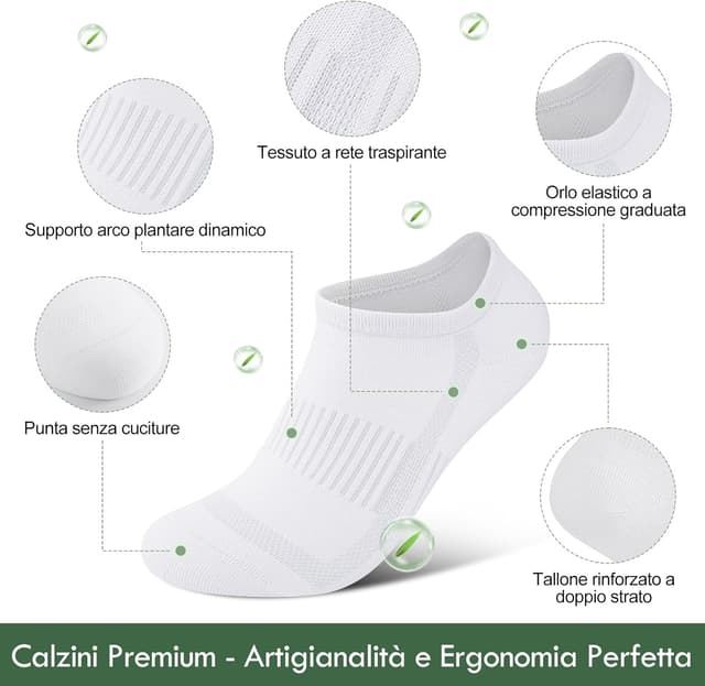 Thumbnail 6 de Cirorld Calzini Bambù Sportivi 6 Paia 39-46