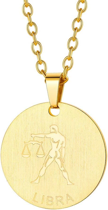 Detalle de Custom4U collier signe astrologique acier