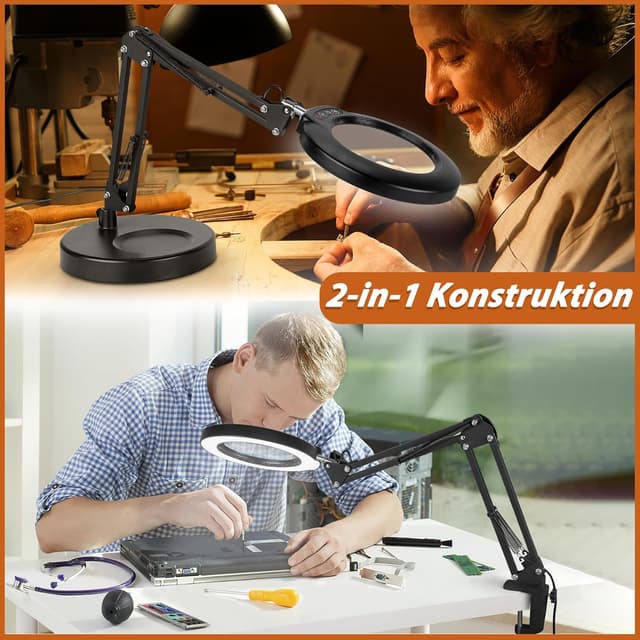 Detalle 2 de Veemagni 10X Lupe 4,3 Zoll 🔎