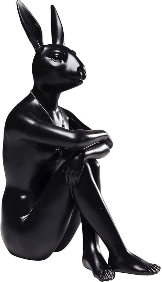 Imagen de Kare Design Conejo Gillie Negro 🐇 - Escultura Decorativa en OfertitasTOP