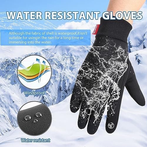 Thumbnail 4 de Yobenki Warm Winter Gloves for Running and Cycling