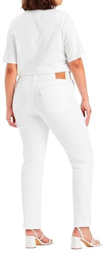 Thumbnail 10 de Levi's 724 High Rise Straight Jeans Mujer 🌼 - Western White