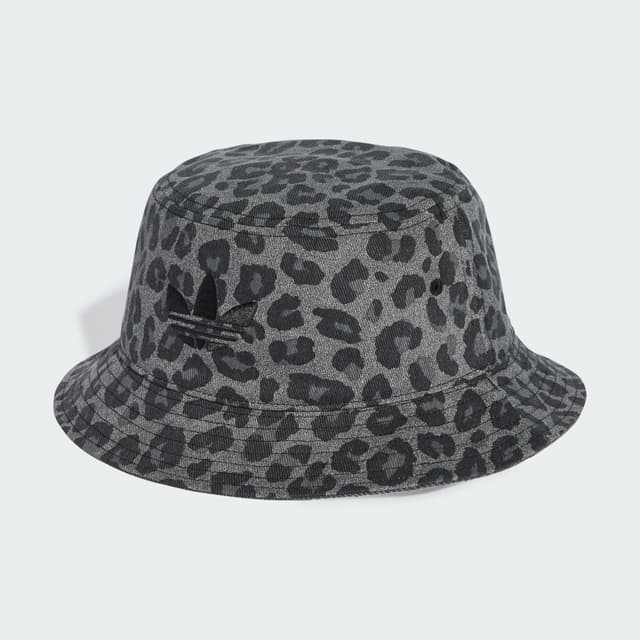 Detalle de Adidas Gorro Leopard Bucket gris