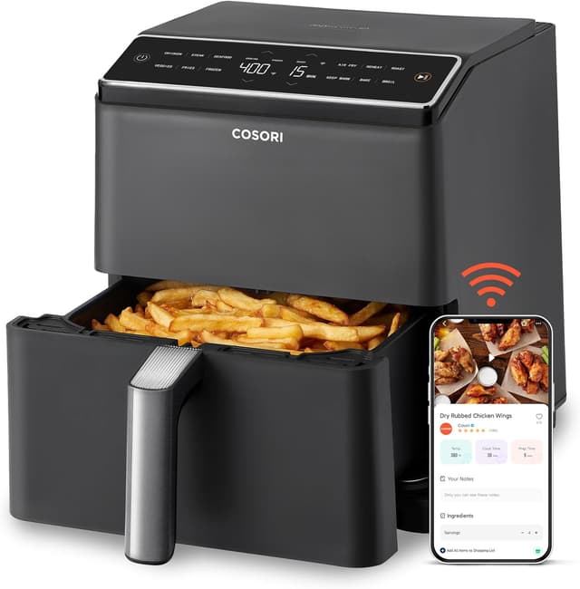 Detalle de Cosori Dual Blaze Air Fryer 6.4L